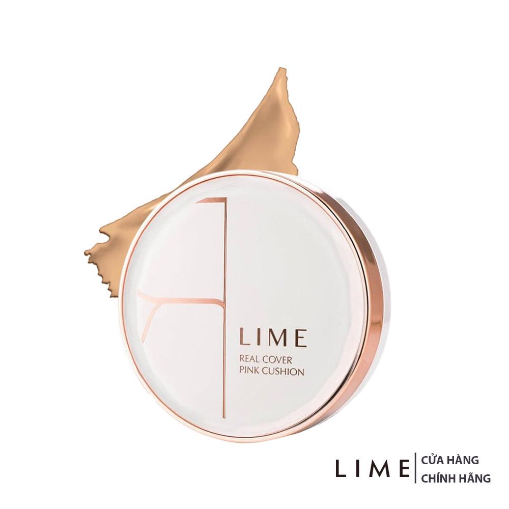 Phấn Nước Lime Real Cover Pink Cushion SPF50+ PA+++