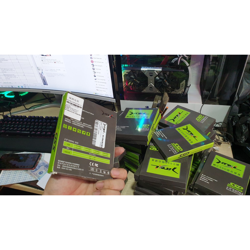 Ổ cứng SSD YING-GI  120GB 2.5" Sata III new 100%  (Bảo hành 3 năm đổi mới) | BigBuy360 - bigbuy360.vn