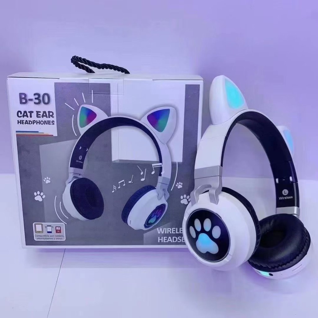 Tai nghe bluetooth Cat Ear BT028C - Tai nghe Tai Mèo Âm thanh sống động, thiết kế trẻ trung cá tính(Có mic) | BigBuy360 - bigbuy360.vn