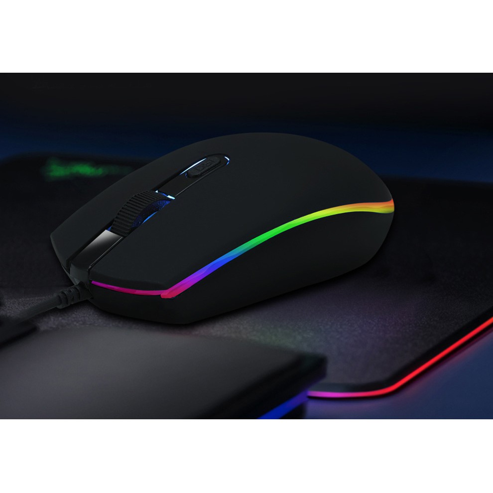 Chuột Gaming Philips VKing M10 led RGB siêu đẹp đổi màu bảo hành 2 năm