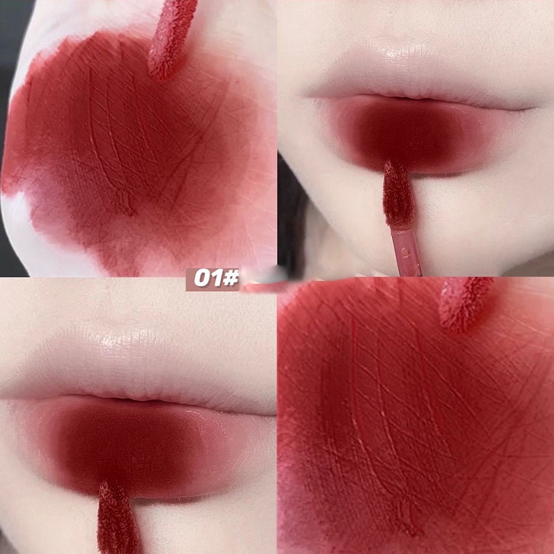 Bộ Son Kem Lì Mịn Mượt Như Nhung Kháng Nước Kèm Hộp Quà Giáng Sinh Vongee