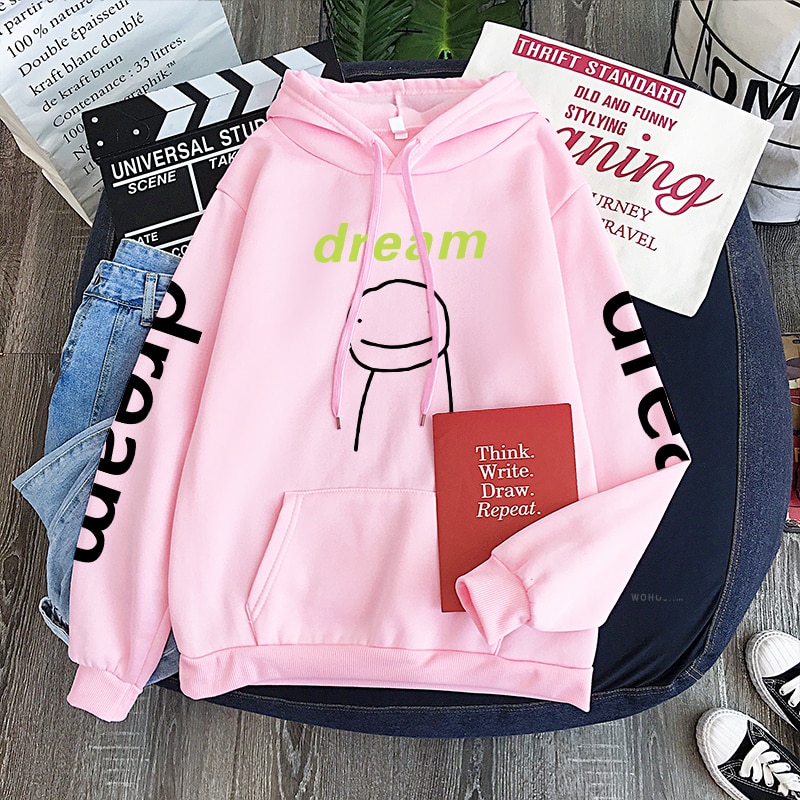 Áo Hoodie Dài Tay In Họa Tiết Hoạt Hình Phong Cách Harajuku