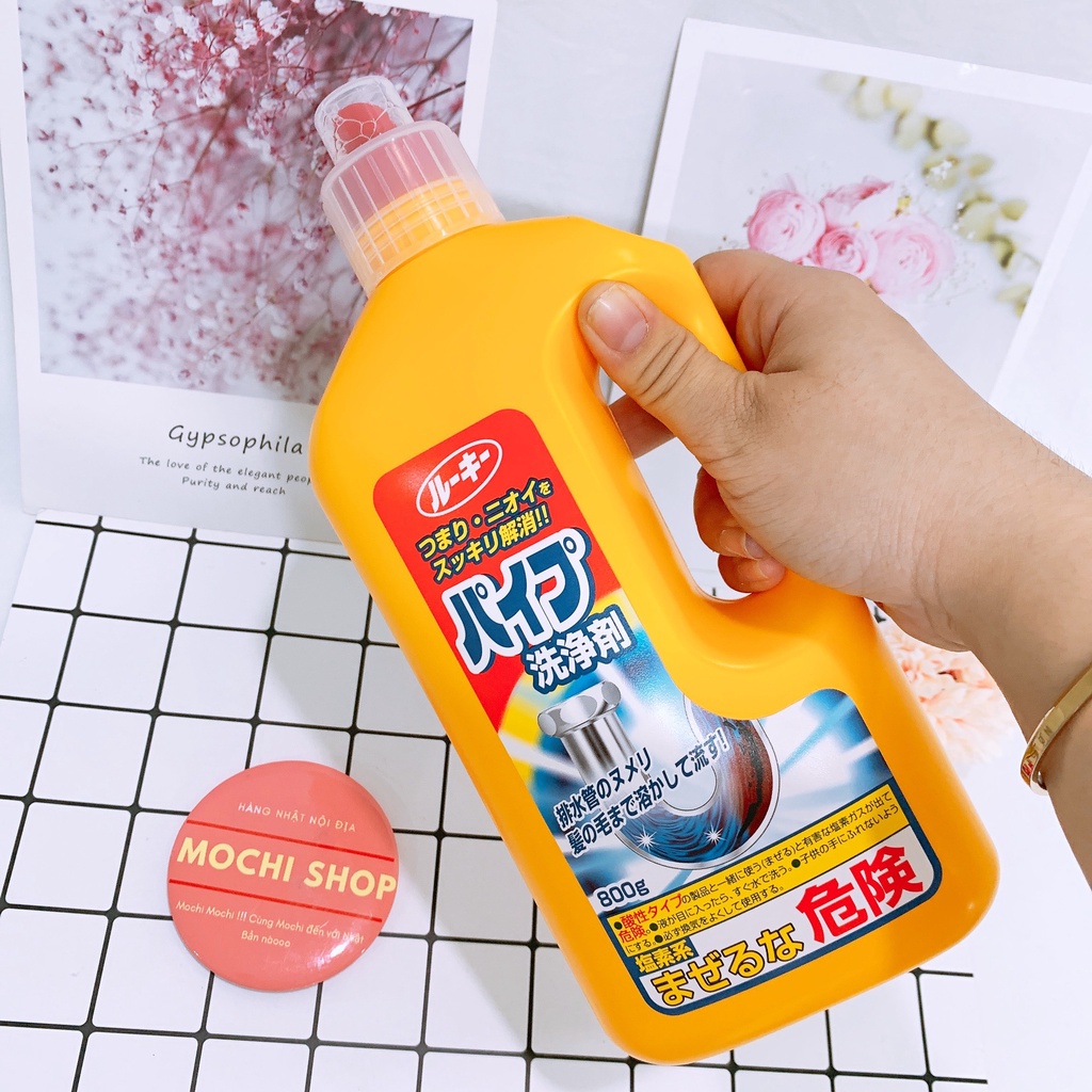 Nước Thông Cống Không Mùi MITSUEI Chính Hãng Nhật Bản 800G - Chăm Sóc Nhà Cửa, Tẩy Rửa Cống, Thông Tắc Đường Ống, Lavabo