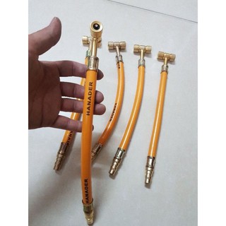 Đầu vòi bơm nốp xe máy-xe đạp