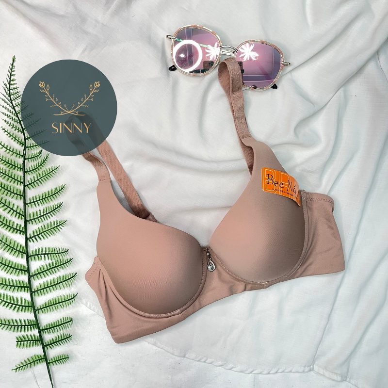 Áo ngực nữ big size không mút cúp D, có gọng, đồ lót, nội y cao cấp Thái Lan Be Ná 8569, Sinny