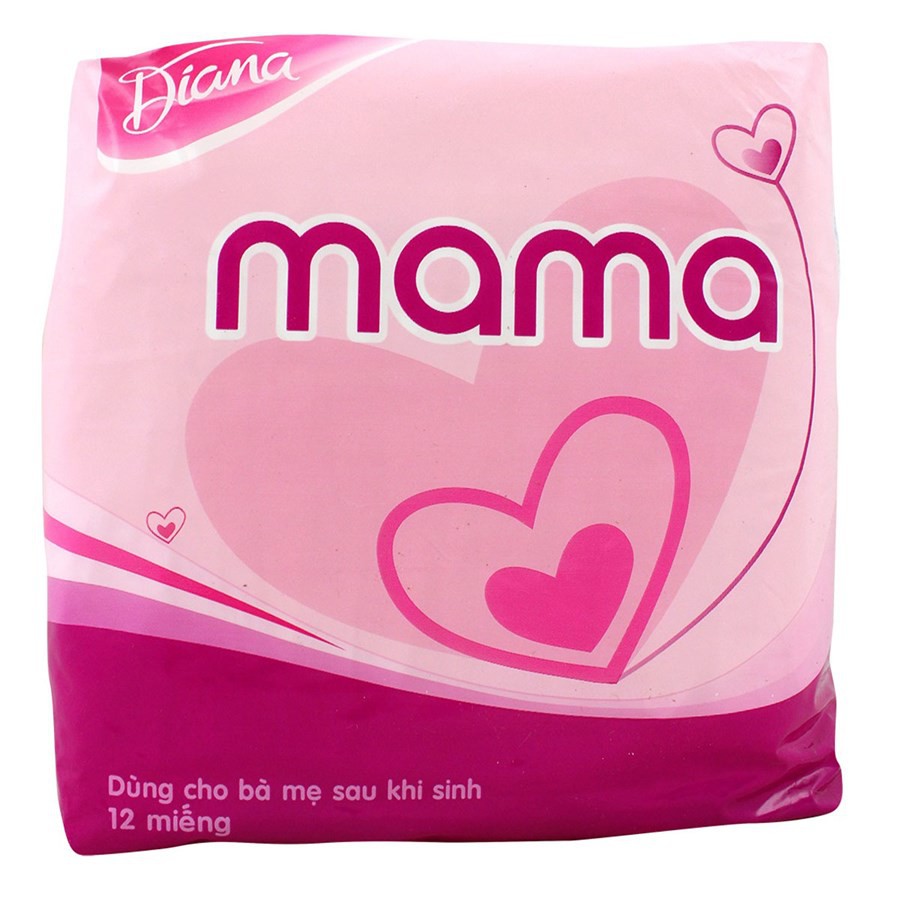 Băng Vệ Sinh MAMA ,Combo 3 Gói Băng Vệ Sinh Cho Mẹ DIANA