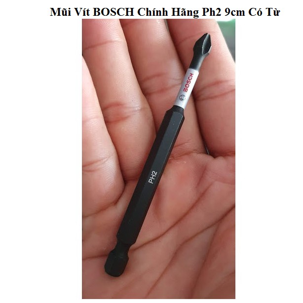 Mũi Vít BOSCH Chính Hãng Ph2 - 9cm mũi bắn vít cao cấp