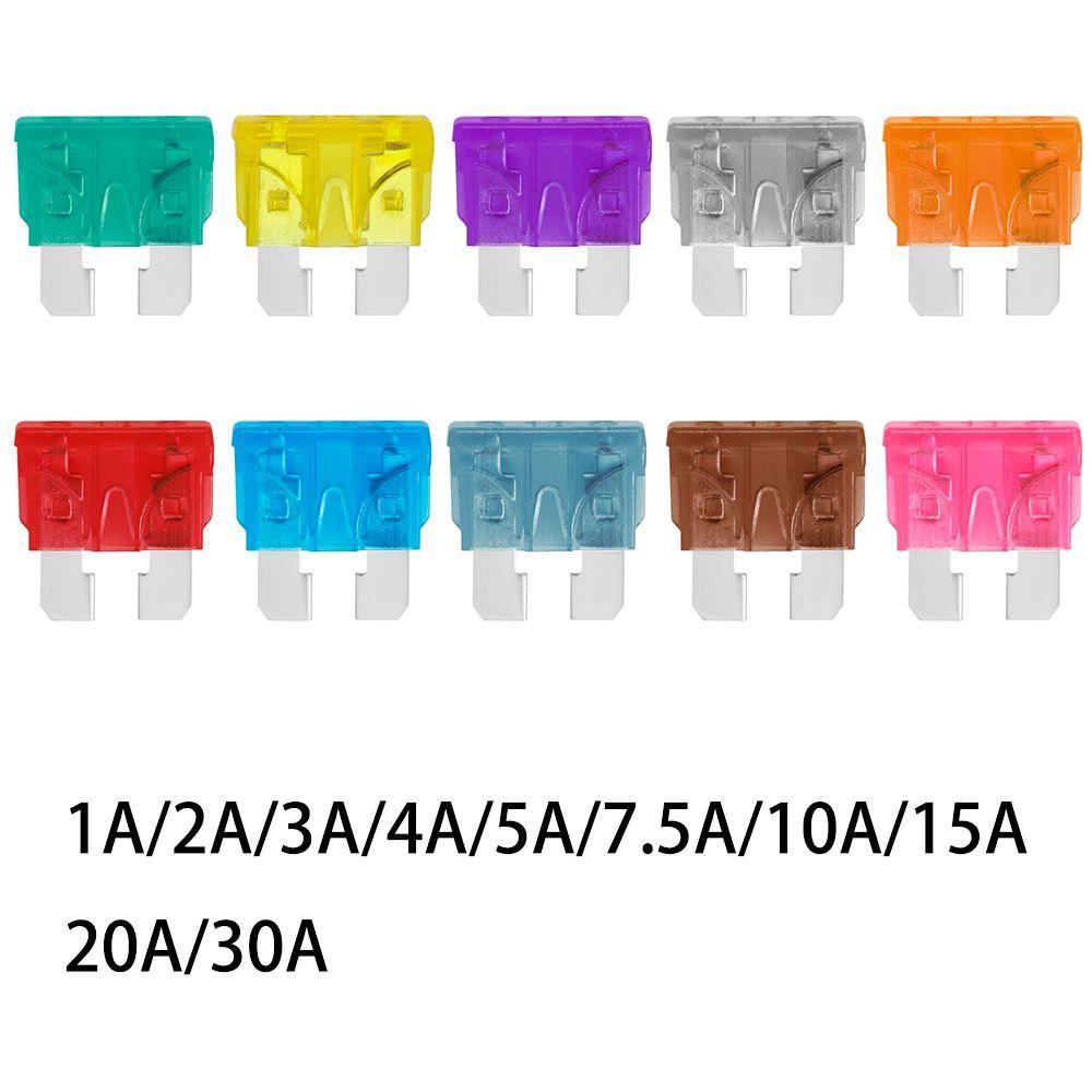 10 Cầu Chì Lưỡi Dao 1A / 2A / 3A / 4A / 5A / 7.5A / 10A / 15A / 20A / 30A