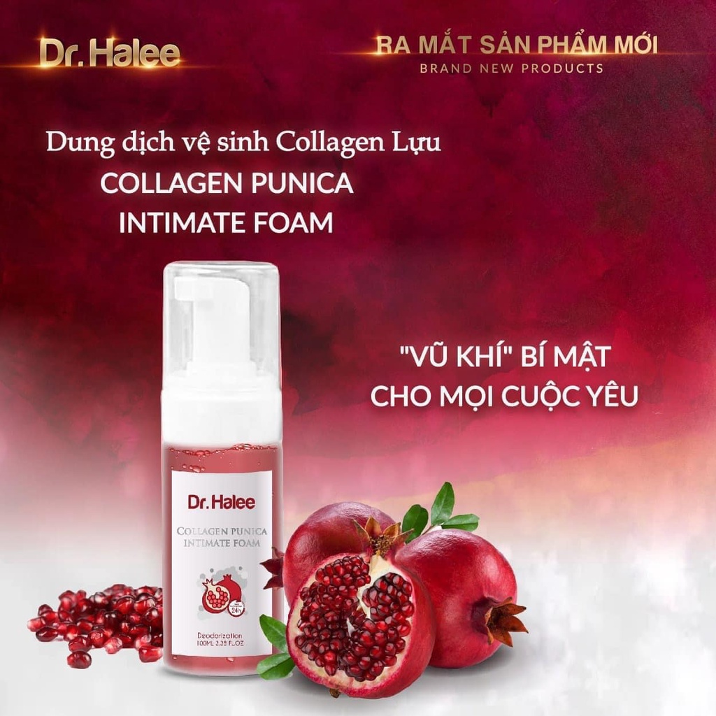 Dung dịch vệ sinh collagen Lựu PUNICA INTIMATE FOAM thumbnail
