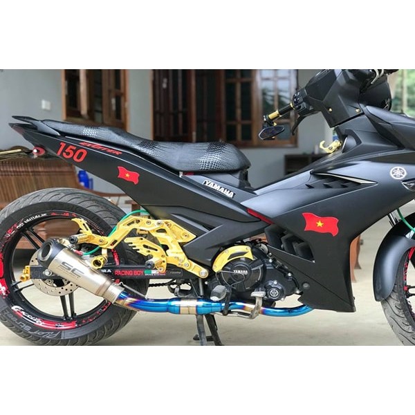 PÔ SC PROJET KÈM CỔ BẦU HƠI TITAN  GẮN EX WINNER RAIDER SATRIA SONIC...