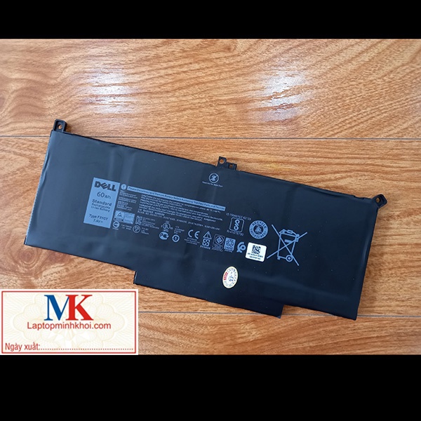 Pin dùng cho Laptop Dell Latitude 7280 7290 7380 7390 7480 7490 Type F3YGT