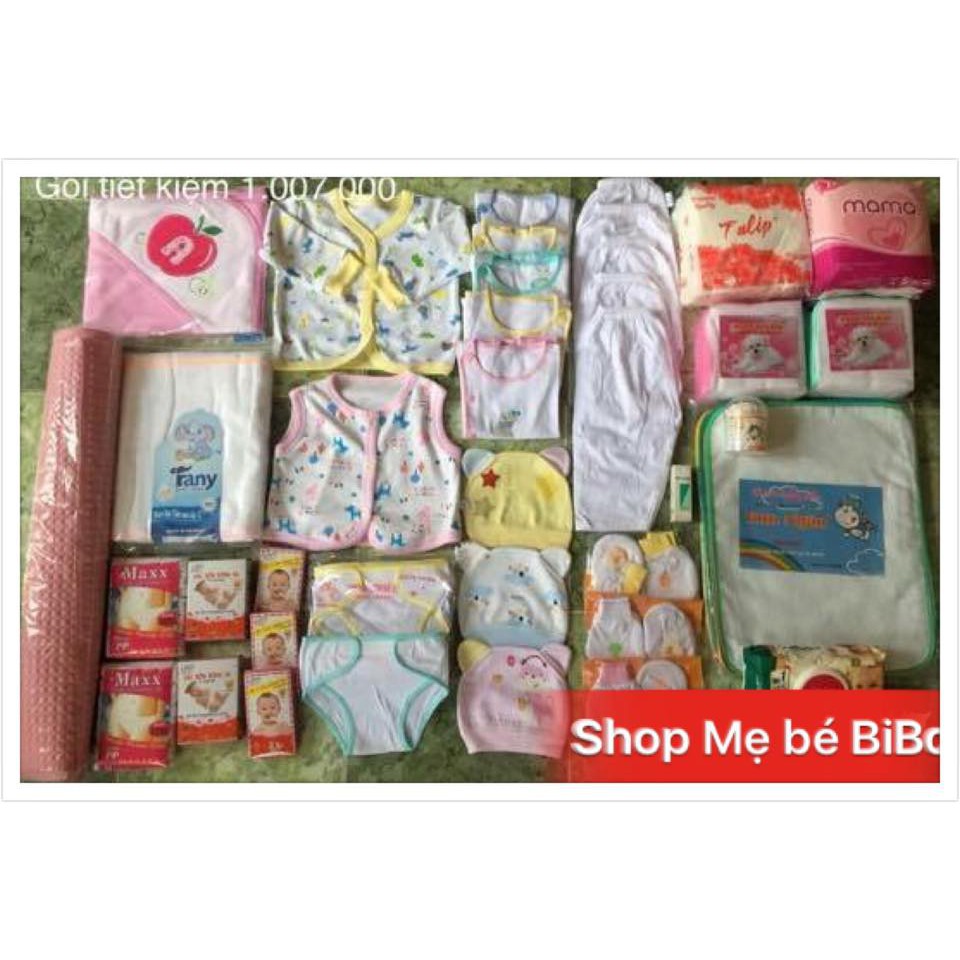 SET ĐỒ SƠ SINH GÓI TIẾT KIỆM