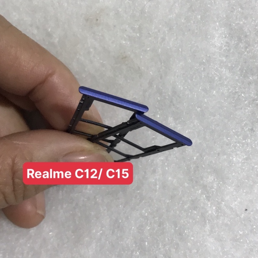 Khay sim Realme C12 / C15 dùng chung