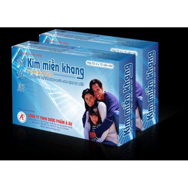 Thực phẩm chức năng Kim Miễn Khang 30 viên