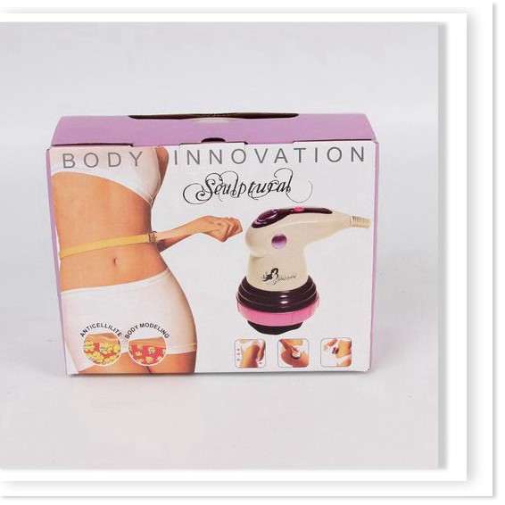 Máy Massage bụng Body Innovation💝Freeship💝 Máy Massage toàn thân CÓ Hồng Ngoại, Đánh Tan Mỡ thừa