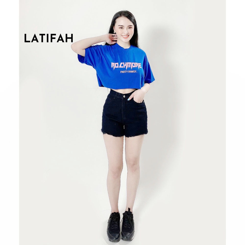 [Mã BMBAU50 giảm 7% đơn 99K] Quần short jeans nữ LATIFAH tua lai trơn QS027 phong cách hàn quốc