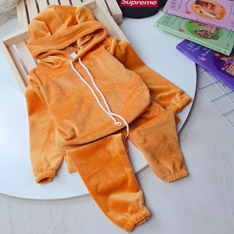 Freeship 50k/ ❤️ Bộ nhung tuyết cho bé trai/ gái.