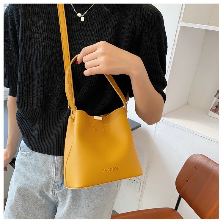 Túi Đeo Chéo JASMIN NOIR Da Pu Cỡ Nhỏ Thiết Kế Đơn Giản Thời Trang Cho Nữ