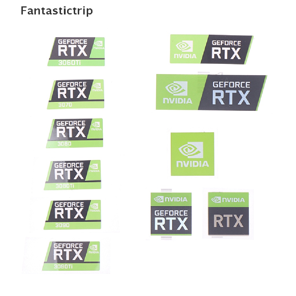 Nhãn dán trang trí laptop RTX 3090TI 3080TI 3070 3060