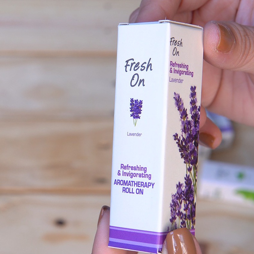 Dầu gió Fresh On bi lăn 8ml Singapore