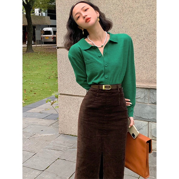 ▫▫🌿Áo Len Dệt Kim Phong cách cổ điển Hồng Kông🌿▫
