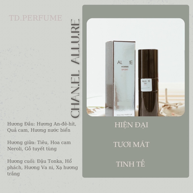 CHANEL ALLURE - Nước hoa mini 20ml (Link mới)