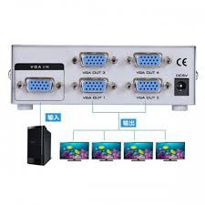 Bộ chia VGA 1 Ra 4