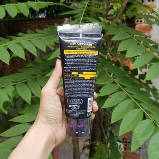 Kem Rửa Mặt Có Hạt Sạch Sâu Oxy Deep Wash (100g)