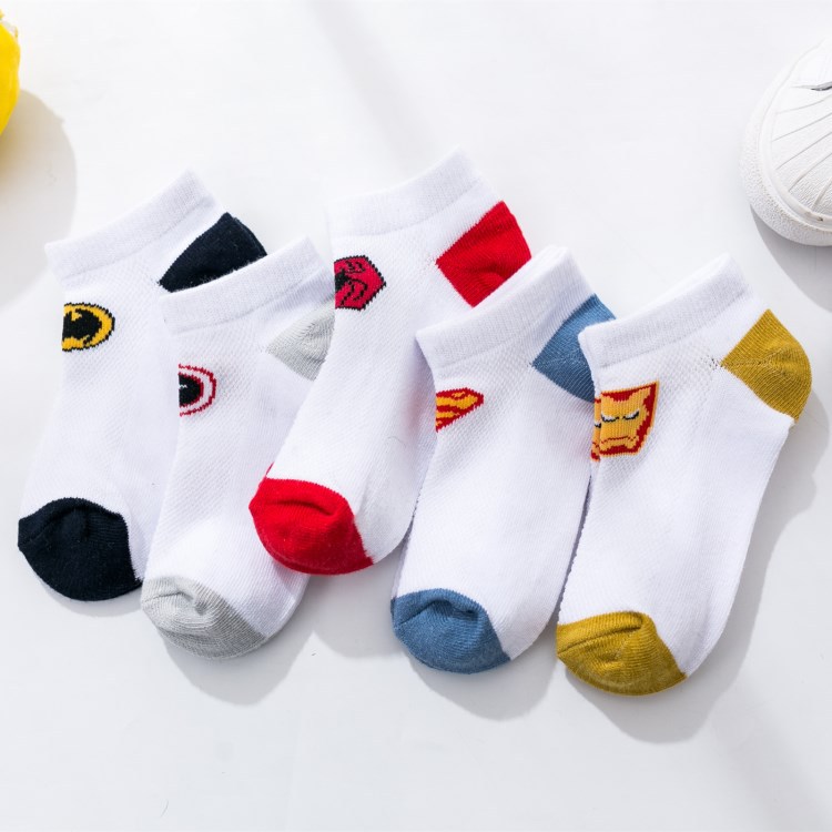 Tất Lưới Siêu Anh Hùng Marvel Dc Cho Bé Trai 1-2 2-6 6-8 9-12 Tuổi