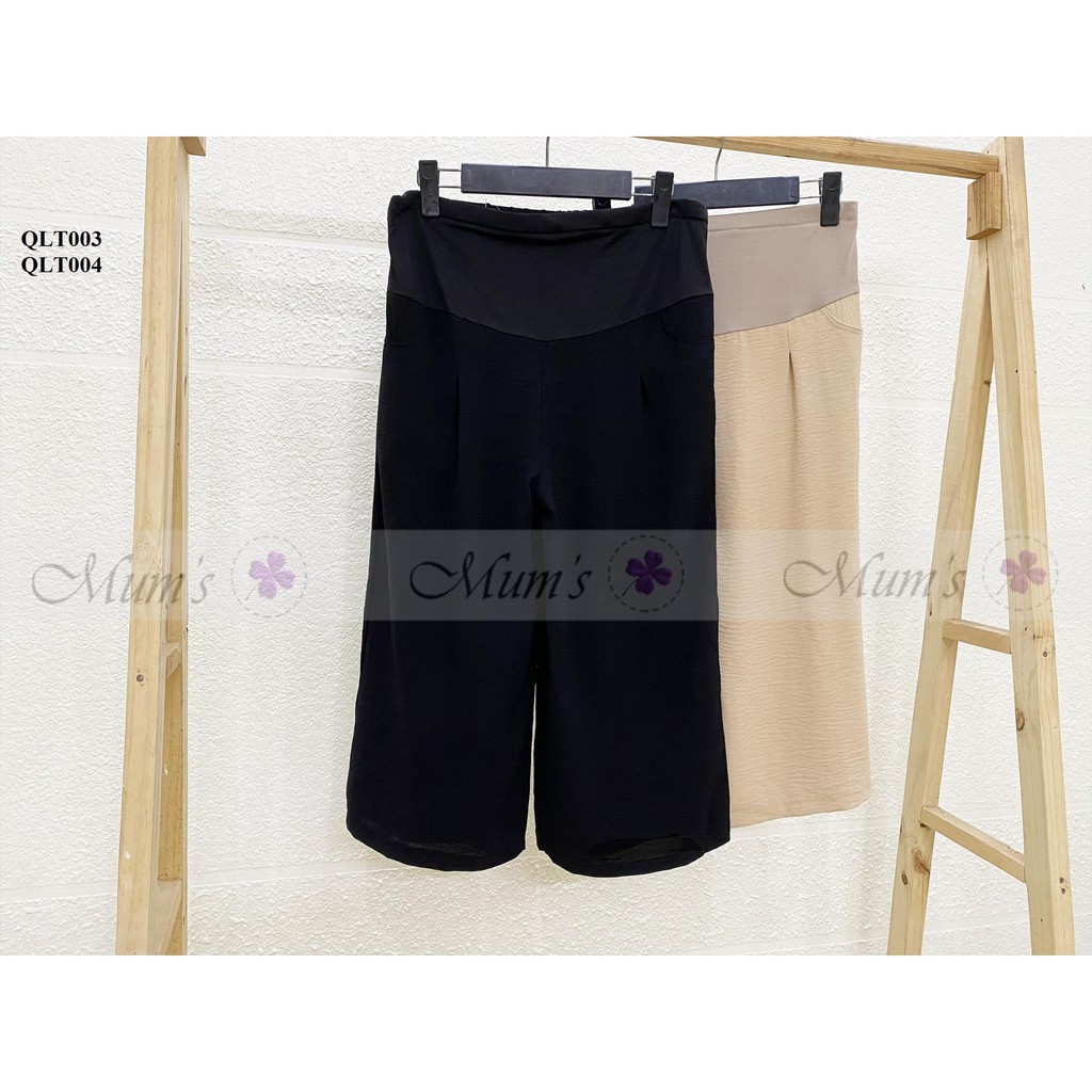 Quần bầu  FREESHIP  quần lửng chất đũi mềm sz M-L-XL