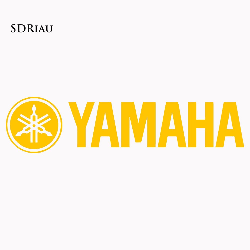 Decal dán trang trí phản quang " Yamaha " cho xe hơi / xe tải