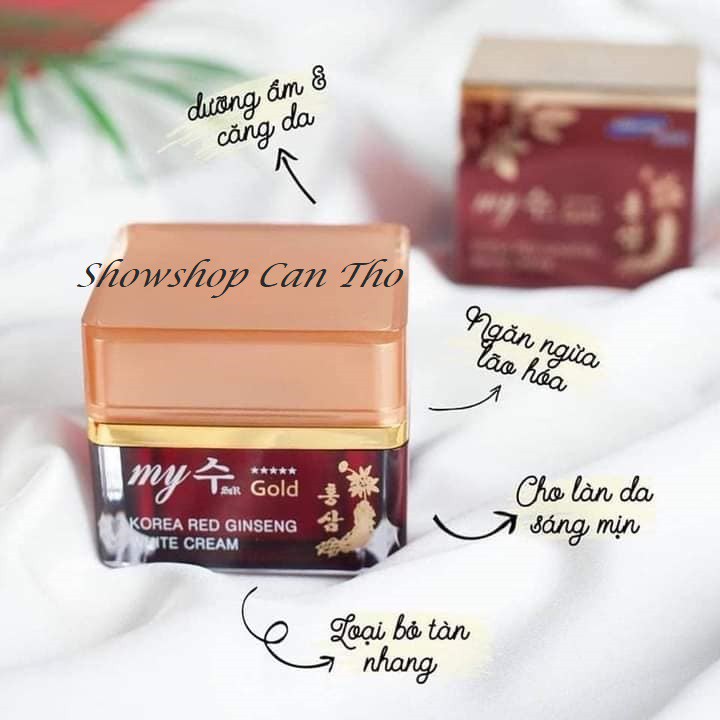 Kem Sâm Hàn Quốc My Gold Korea Red Ginseng White Cream 50ml