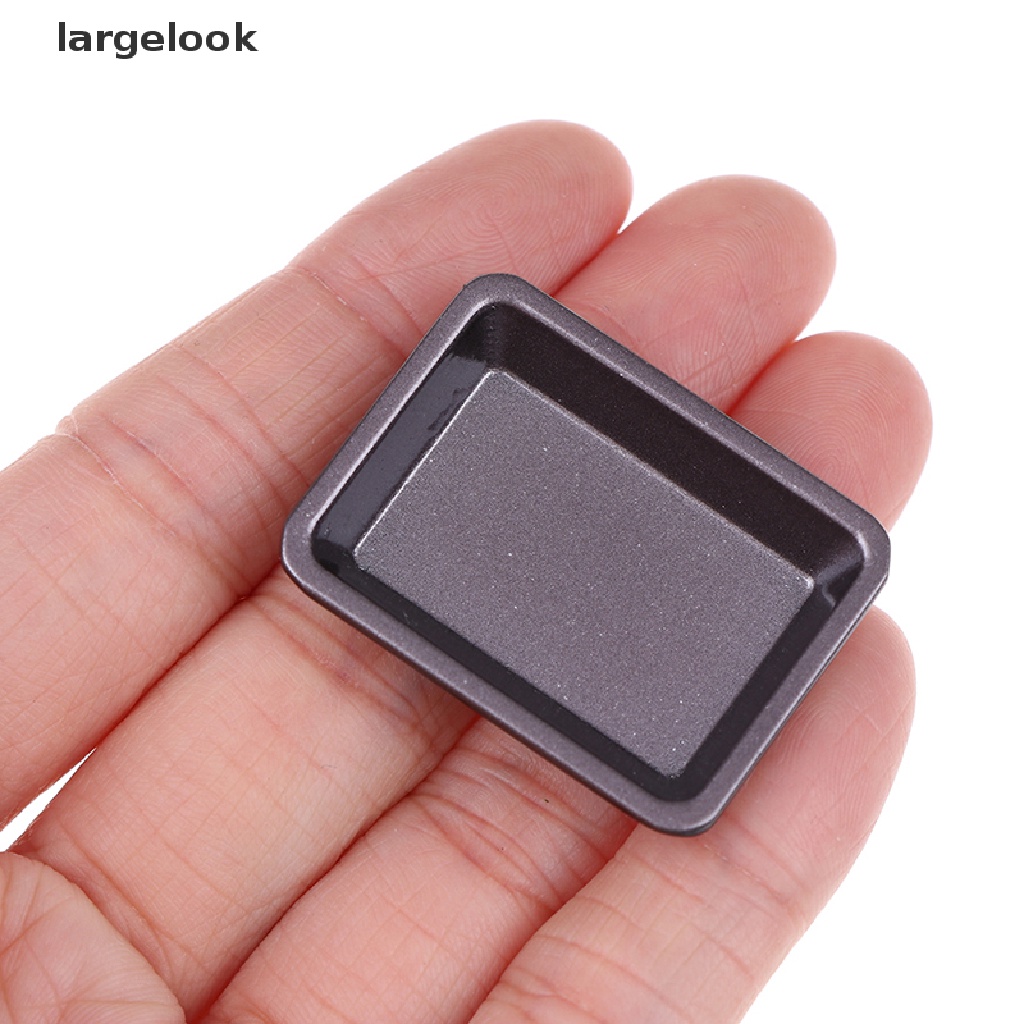 1 Khay Nướng Bánh Mini Bằng Kim Loại Tỉ Lệ 1: 12 Trang Trí Nhà Búp Bê ♨Nóng Bỏng