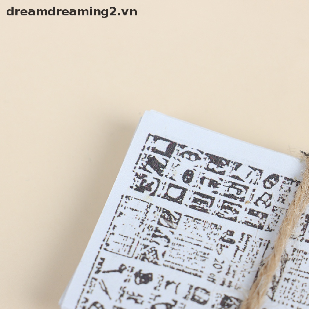 Mô Hình Giấy Báo Bằng Kính Độc Đáo Trang Trí Nhà Búp Bê