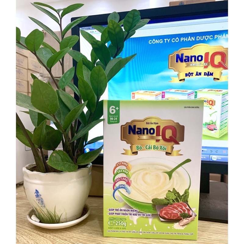 Bột ăn dặm NaNo IQ