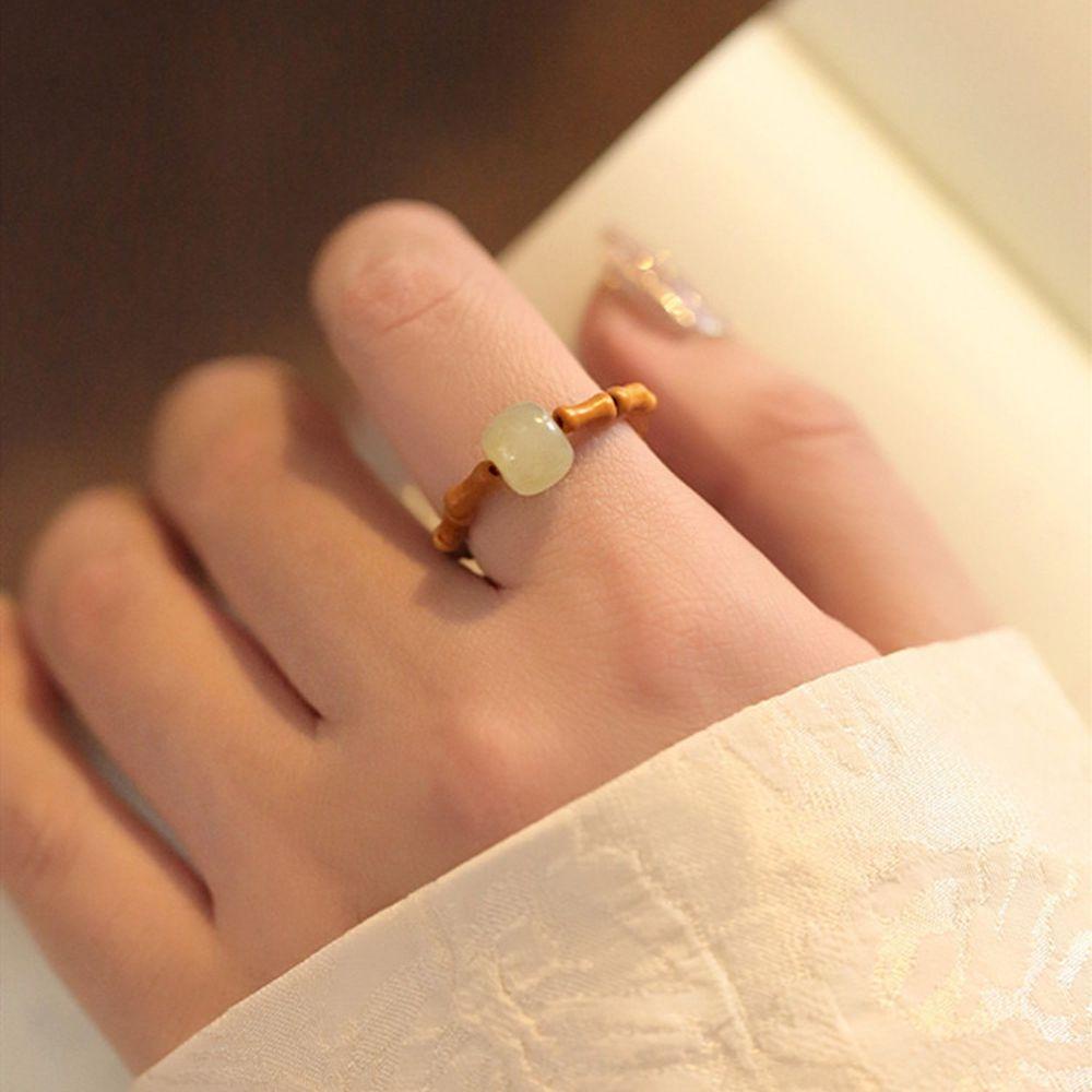 Nhẫn Dạng Hở Hình Quả Óc Chó N1N Cá Tính Dành Cho Nữ