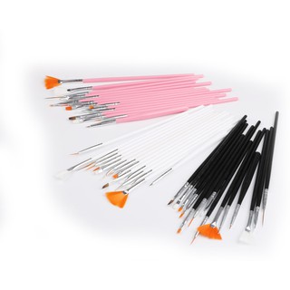 Bộ 15 Cây Cọ Vẽ Móng Làm Nail Nghệ Thuật Chuyên Nghiệp