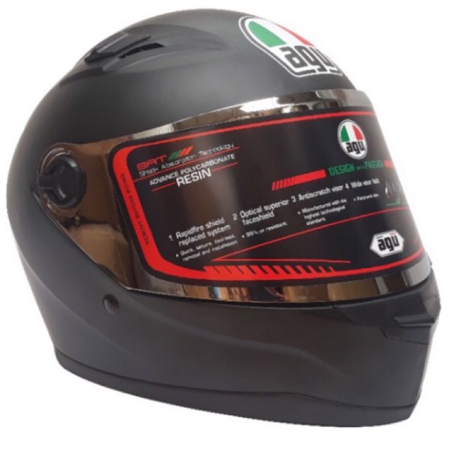 Nón bảo hiểm fullface Agu