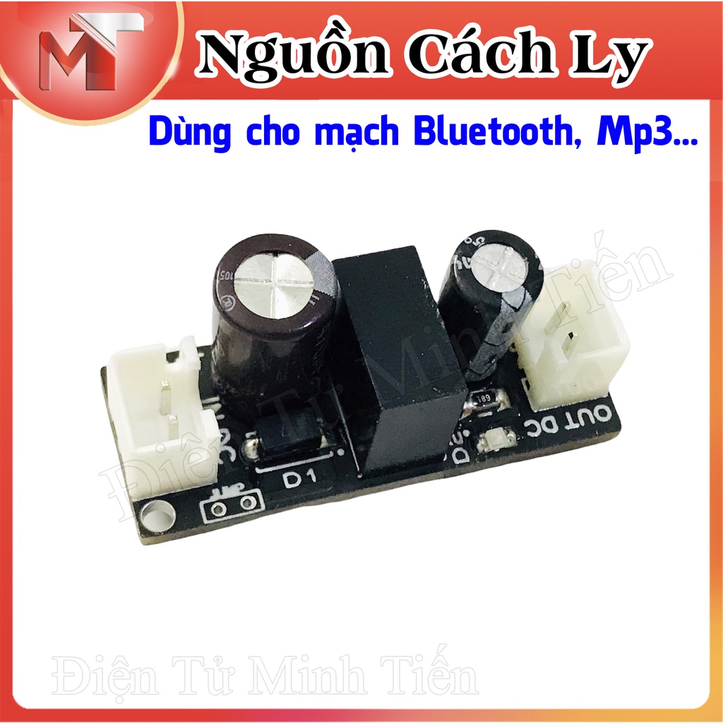 ✅ Module Cách ly chống nhiễu Bluetooth, Mp3 - B1205s 1W