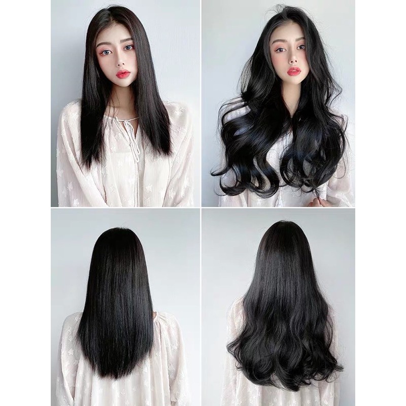 Tóc giả kẹp U xoăn dài đẹp cho nữ ❤️KOTY BEAUTY❤️ tóc giả chữ U làm dài tóc tự nhiên TG46