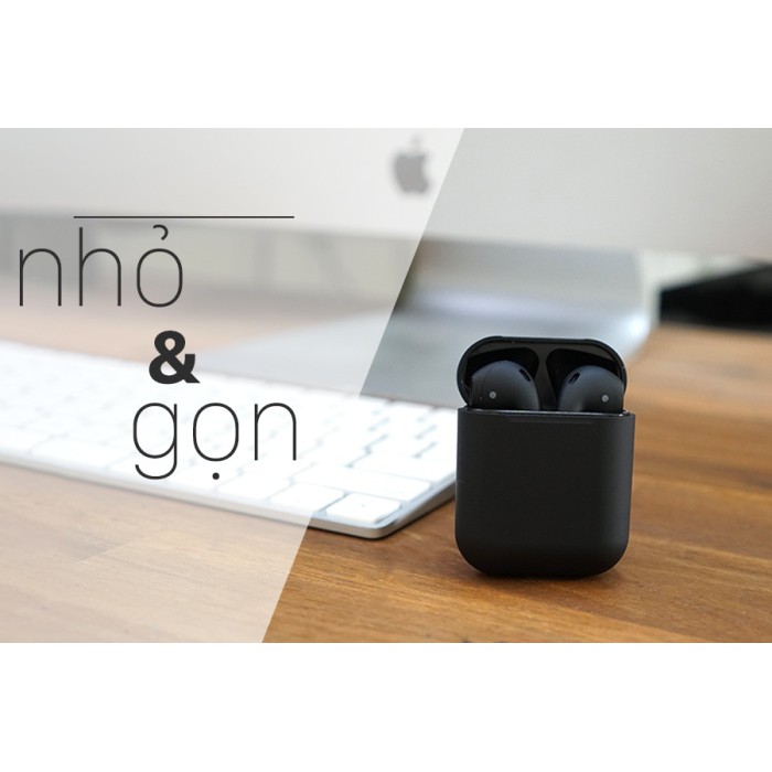 Tai nghe bluetooth wireless 5.0 V11,mở nắp nhận kết nối, hàng chính hãng , âm thanh sống động
