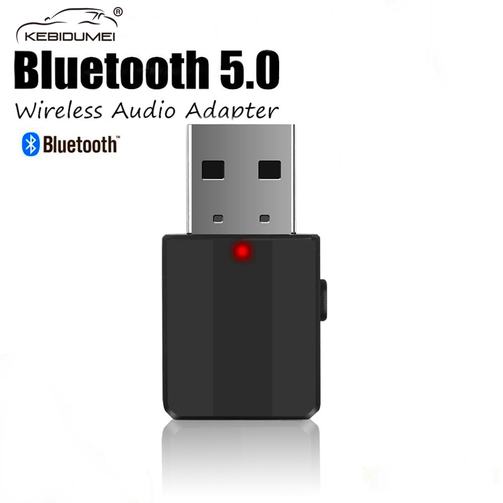 Đầu thu/phát âm thanh không dây KEBIDUMEI kết nối Bluetooth5.0 2 trong 1 tiện dụng