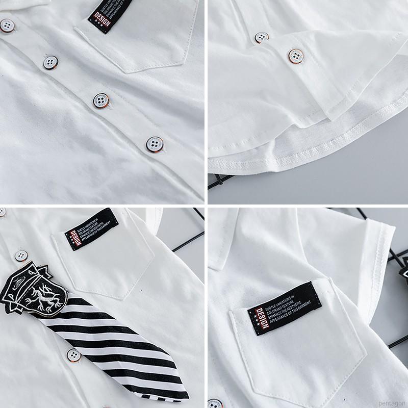 Set Áo tay ngắn Tay Ngắn &amp; Quần Short Cho Bé Trai