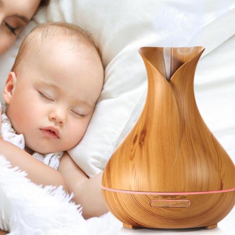 Máy phun sương tinh dầu Cao Cấp 550ml, Máy xông tinh dầu Loại 1 - Bảo hành 12 tháng