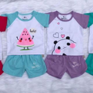 Quần áo trẻ em Bosbibi - Set 4 bộ