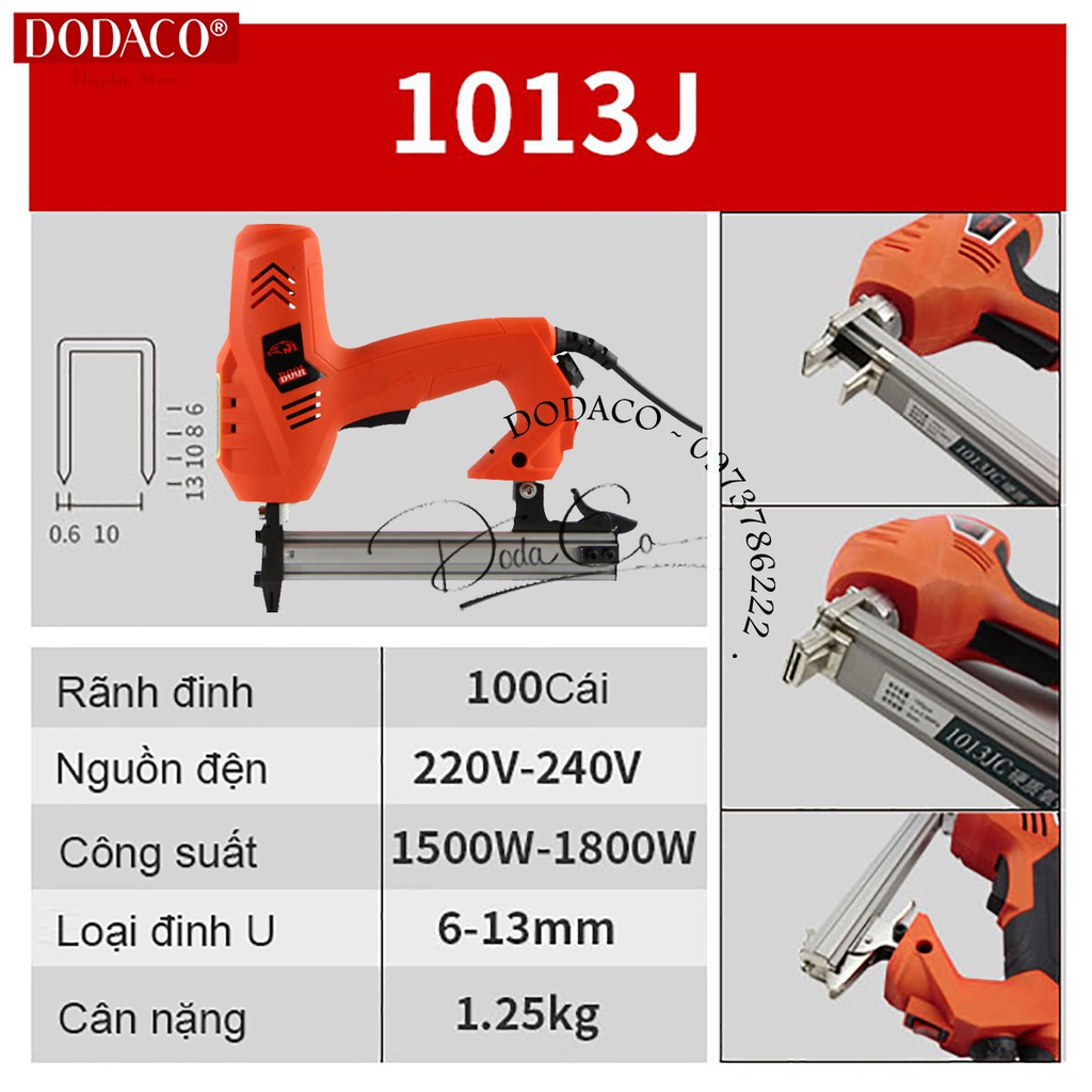 [Ảnh Thật] Súng bắn đinh dùng điện BOQI QM ST18, F30, 1013J bắn tường chạy điện bắn gỗ bắn bọc da đinh thẳng bắn đinh U