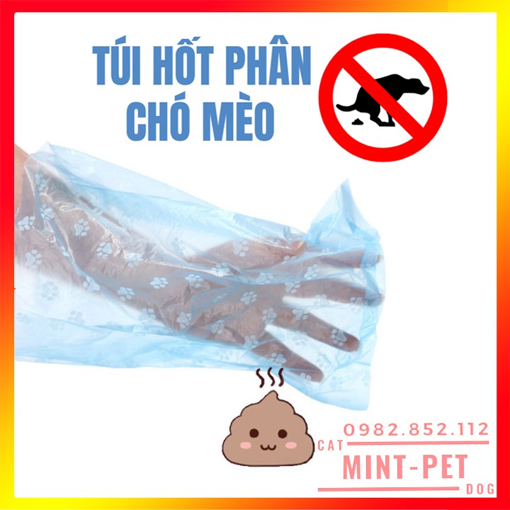Túi Nilon Hốt Phân Chó Mèo - 01 Cuộn 15 túi #MintPet