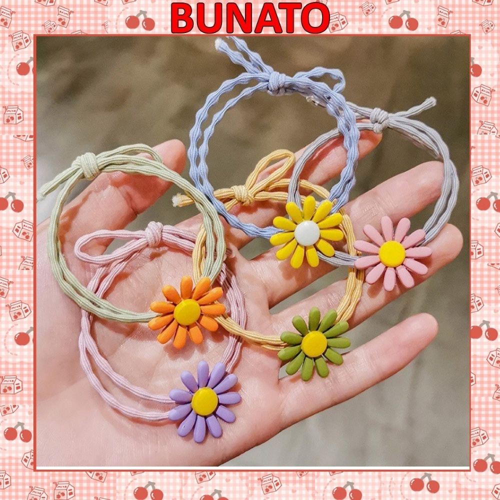 Dây buộc tóc hoa cúc đẹp SC08