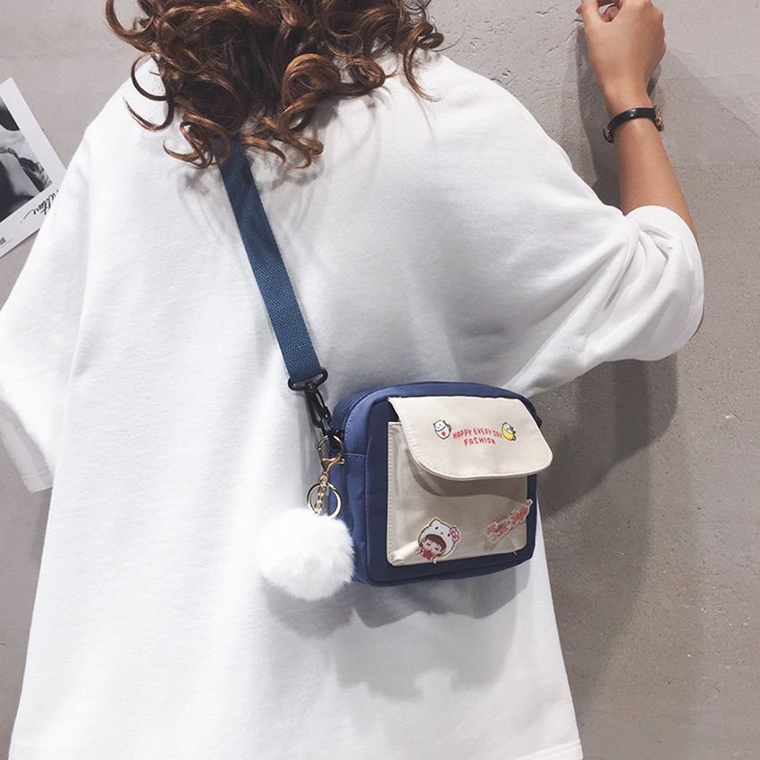 Túi đeo chéo nữ T1029 - túi xách nữ đeo chéo thời trang rất dễ thương - NASI Store