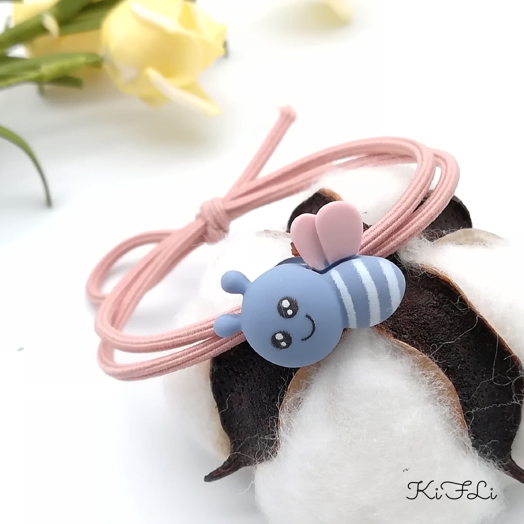 Dây Cột Tóc Co Giãn Hình Hoạt Hình Đáng Yêu
